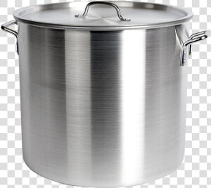 Stock Pot cookware And   Aluminum Pot  HD Png Download