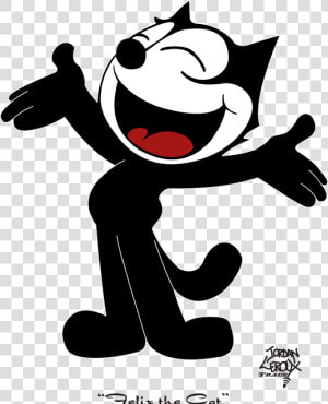 Felix The Cat  Trace Vector By Chaossity   Felix Argyle Felix The Cat  HD Png Download