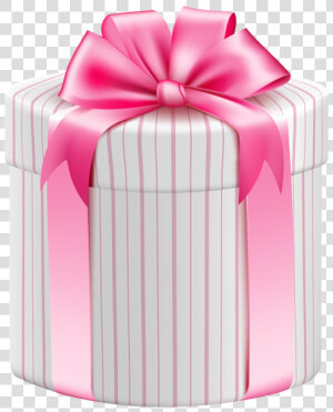 Birthday Gift Box Pink Gold   Transparent Cartoons   Gift Box Png  Png Download