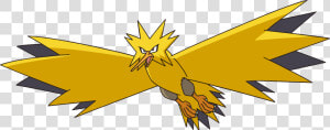 Transparent Pokemon Png Images   Pokemon Zapdos Png  Png Download