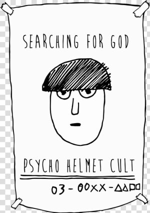 “ “mob Psycho   Mob Psycho Helmet Cult  HD Png Download