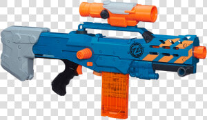 Nerf Zed Squad Logshot    Large   Nerf Longshot Zombie Strike  HD Png Download