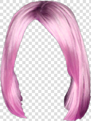  hair  wig  bob  pink  costume  beauty  party  halloweencostume   Bangle  HD Png Download