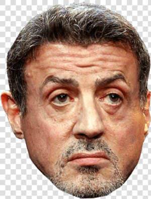 Sylvester Stallone Face   Sylvester Stallone Cut Out  HD Png Download