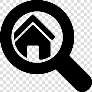 Search House   House Inspection Icon Png  Transparent Png