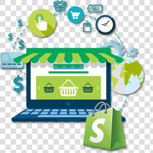 Shopify Services Png   Shopify Ecommerce Website Development  Transparent Png