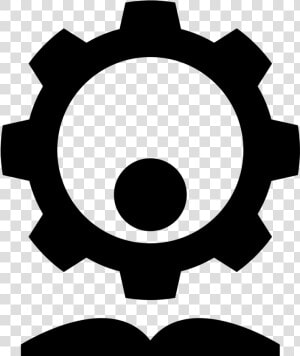 Png Icon Of Machine Learning   Png Download   Icon Learning Bw  Transparent Png