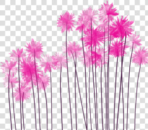 Pink Watercolor Flowers Png   Png Pink Flowers Flower With Watercolor  Transparent Png