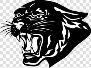 Panther Face Cliparts   Liberty County High School Panthers  HD Png Download