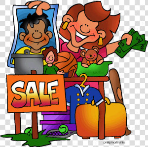 Yard Sale Graphics Clipart Clipart Kid   Rummage Sale Clip Art  HD Png Download