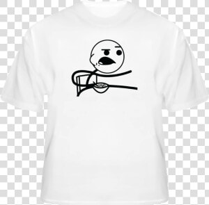 Cereal Guy Rage Comic 4chan Meme Funny T Shirt Cereal   Lung Cancer Fighting Shirts  HD Png Download