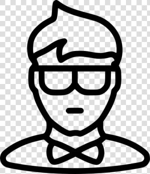 Hipster Avatar Man Human Office Clerk Showman   Miner Man Icon Png  Transparent Png