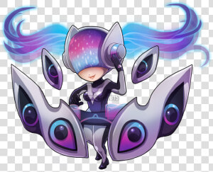 Lol Chibi Dj Sona   Hd Wallpaper  amp  Backgrounds   League Of Legends Chibi Dj Sona  HD Png Download