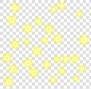 Estrellas Luz De Neón png amarillas   Flower  Transparent Png