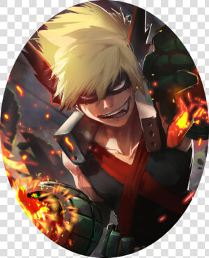 Illustration   Png Download   My Hero Academia Bakugo Fanart  Transparent Png