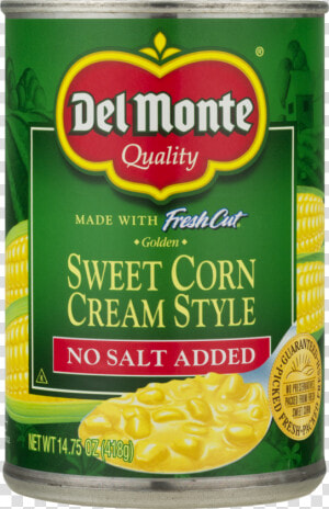 Del Monte Creamed Corn  HD Png Download