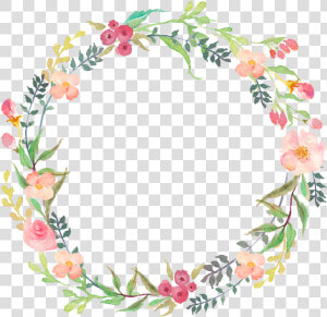 Floral Wreath Png Transparent Floral Wreath   Flower Wreath Png Transparent  Png Download