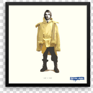 Image Of Kurt Cobain X Yeezy   Figurine  HD Png Download