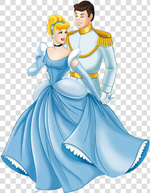 Disney Cinderella And Prince Charming  HD Png Download