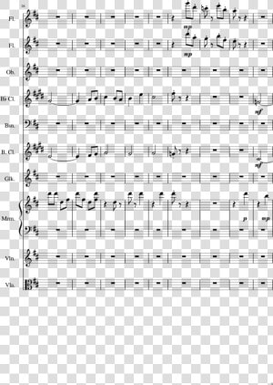 Spooky Scary Skeletons Flute Sheet Music  HD Png Download