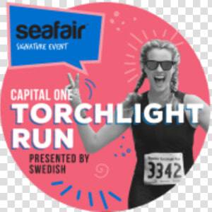 Capital One Torchlight Run  HD Png Download