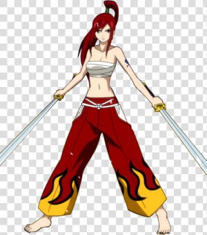 Vs Battles Wiki   Fairy Tail Erza Full Body  HD Png Download