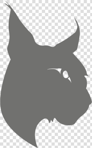 Transparent Lynx Clipart   Clipart Bobcat Silhouette  HD Png Download