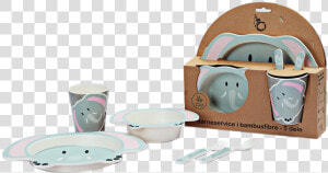 Kids Dinnerware   Bamboo Baby Dinner Set  HD Png Download