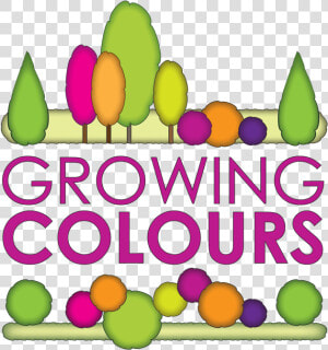 Growing Colours Logo Design   Graphic Design  HD Png Download