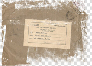 Paper Vintage Envelope Free Picture   Vintage Envelope Transparent Background  HD Png Download