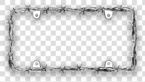 Barb Wire Frame Png  Transparent Png