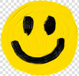  smile  emoji  happy  brush  watercolor  brushstroke   Smiley  HD Png Download