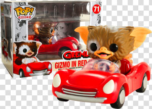 Gizmo In Red Car Funko Pop  HD Png Download