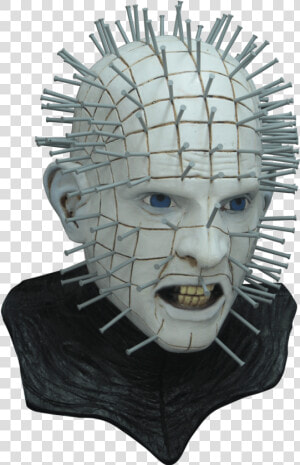 Pinhead The Hellbound Heart Kirsty Mask Hellraiser   Pinhead Mask  HD Png Download