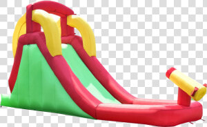 Jumper Climbing Inflatable Moonwalk Water Slide Bounce   Kids Water Slide  HD Png Download