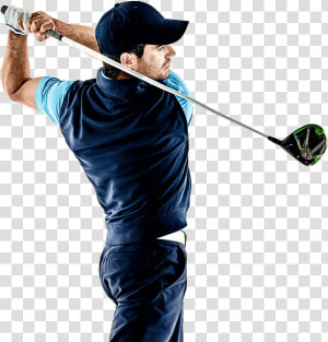 Golfer White Background  HD Png Download