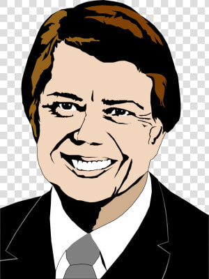 Drawing Jimmy Carter Cartoon  HD Png Download