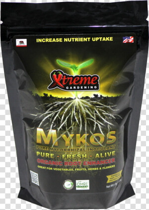 Mykos Pure Mycorrhizal Inoculant By Xtreme Gardening   Xtreme Gardening Mykos 20 Lbs  HD Png Download