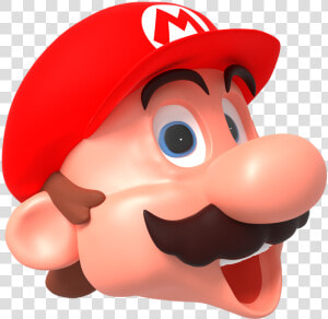 Mario Head Fan Render By Nintega dario On   Mario Teaches Typing 2 Face  HD Png Download