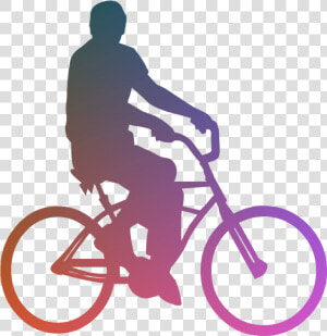 Jake Bicycle Kona Company Hybrid Cyclo cross Clipart   Bicycle People Silhouette Png  Transparent Png