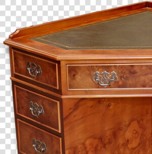 Antique Reproduction Corner Desk Thumbnail   Drawer  HD Png Download