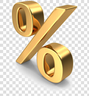 Percentage Symbol Png Download Image   Gold Percent Png  Transparent Png