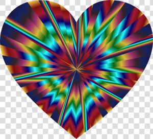 Starburst Heart 7 Clip Arts   Fractal Art  HD Png Download