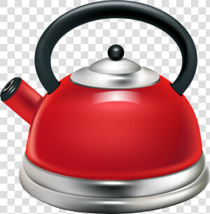 Red Kettle Png Clipart   Kettle Clipart  Transparent Png