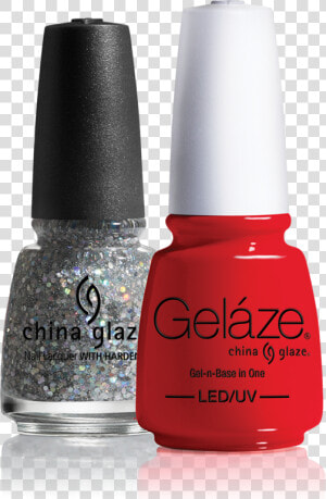 Geláze China Glaze Gel Nail Polish  HD Png Download