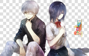 Tokyo Ghoul Kaneki And Touka Png   Png Download  Transparent Png