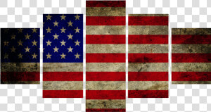 Custom American Flag Canvas Painting Prints In Usa   Painting  HD Png Download