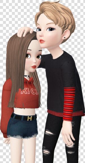  stiker  beautiful  love  zepeto  anime  girl  boy   Zepeto Boy And Girl  HD Png Download