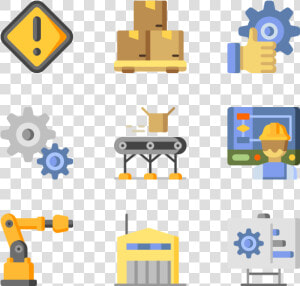 Manufacturing Icon Vector   Manufacturing Line Free Png  Transparent Png