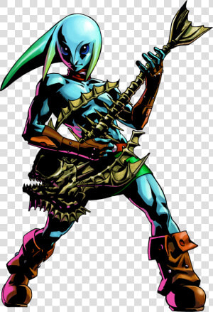 The Legend Of Zelda   Zelda Majoras Mask Zora  HD Png Download